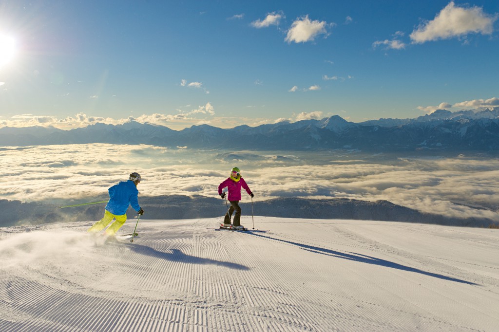 Kaernten Werbung_Gerlitzen Alpe_Skifahren 2_Franz Gerdl